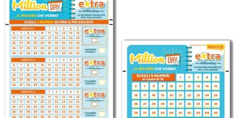Numeri vincenti Million Day/ Le cinquine dell'estrazione di oggi 25 .